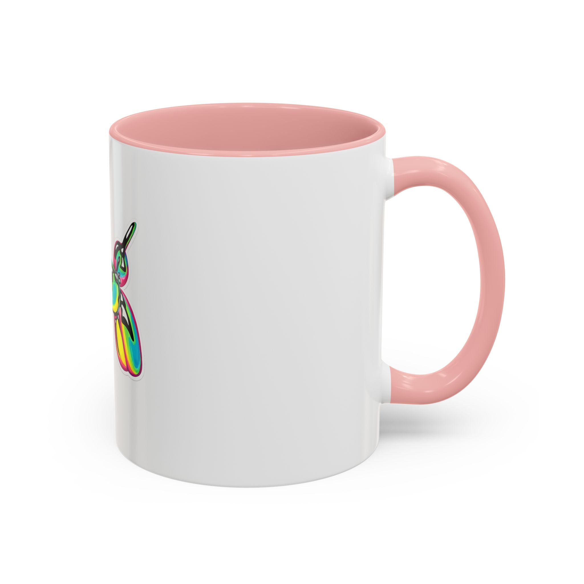 Colorful Balloon Dog Coffee Mug — Vibrant Pop Art Accent Mug (11/15 oz)