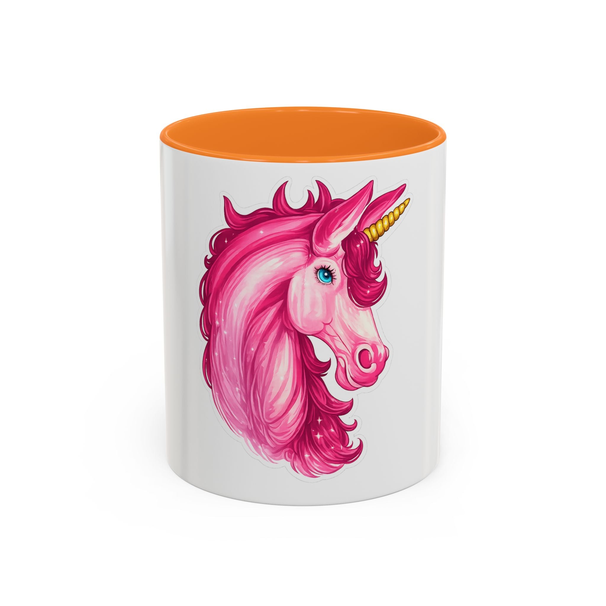 Pink Unicorn Mug — Colorful 11oz & 15oz Ceramic Coffee Cup