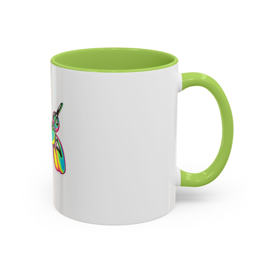 Colorful Balloon Dog Coffee Mug — Vibrant Pop Art Accent Mug (11/15 oz)