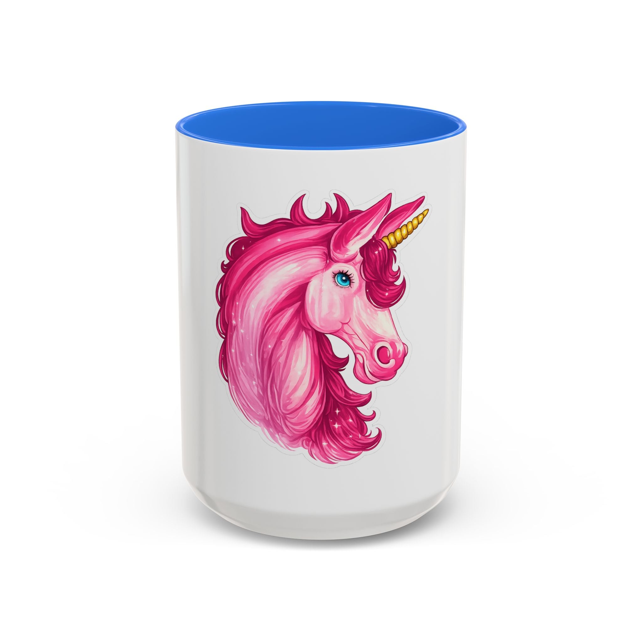 Pink Unicorn Mug — Colorful 11oz & 15oz Ceramic Coffee Cup