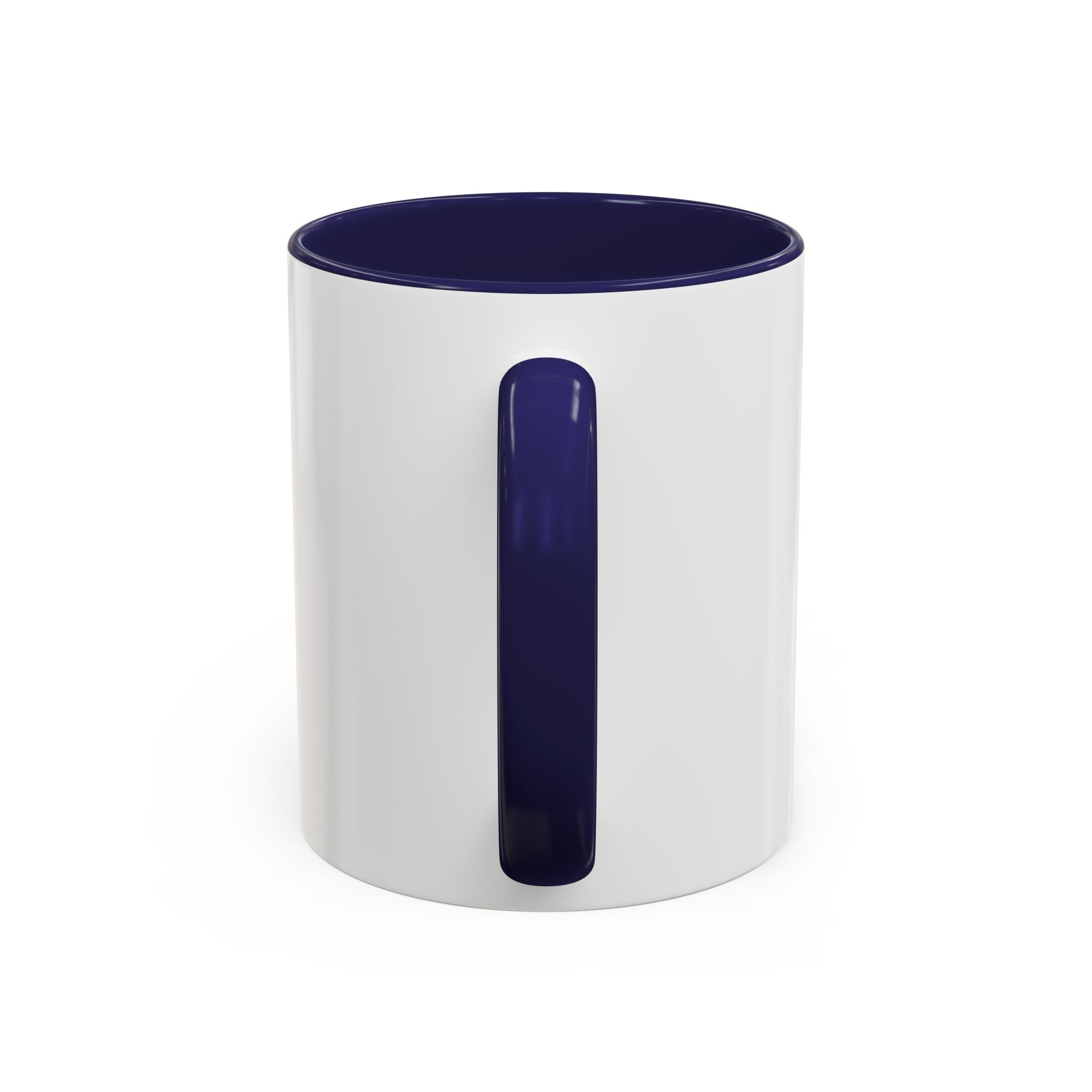 Rainbow Bow Accent Coffee Mug — Colorful Gift Mug for Her