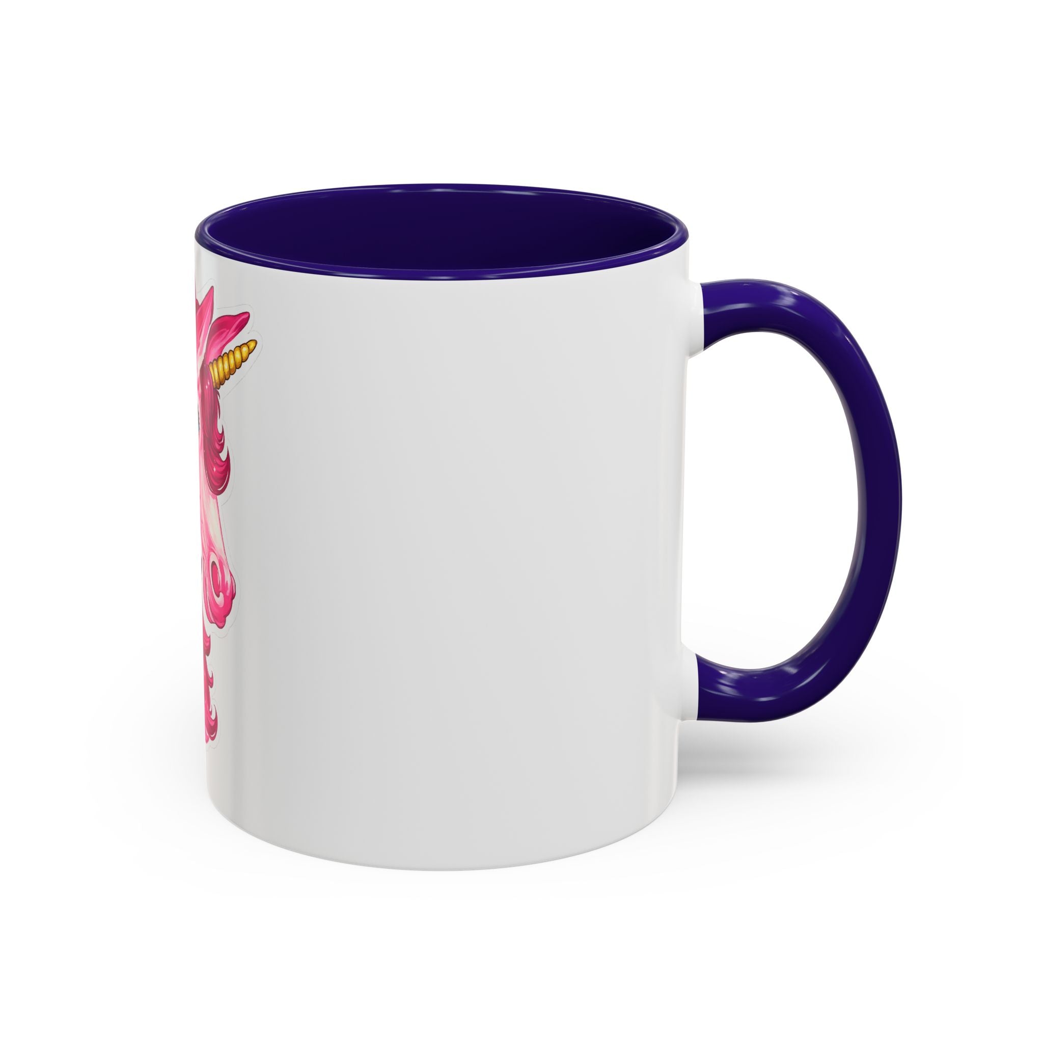 Pink Unicorn Mug — Colorful 11oz & 15oz Ceramic Coffee Cup