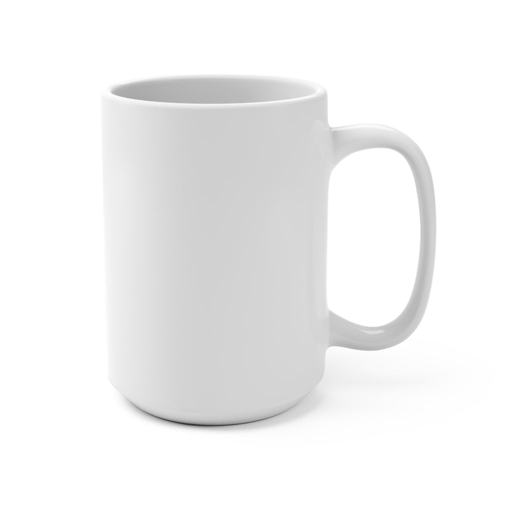 Angel Cherub 15oz Mug — Floral Prayer Ceramic Coffee Cup (Gift for Baptism, Sympathy, Mother's Day)