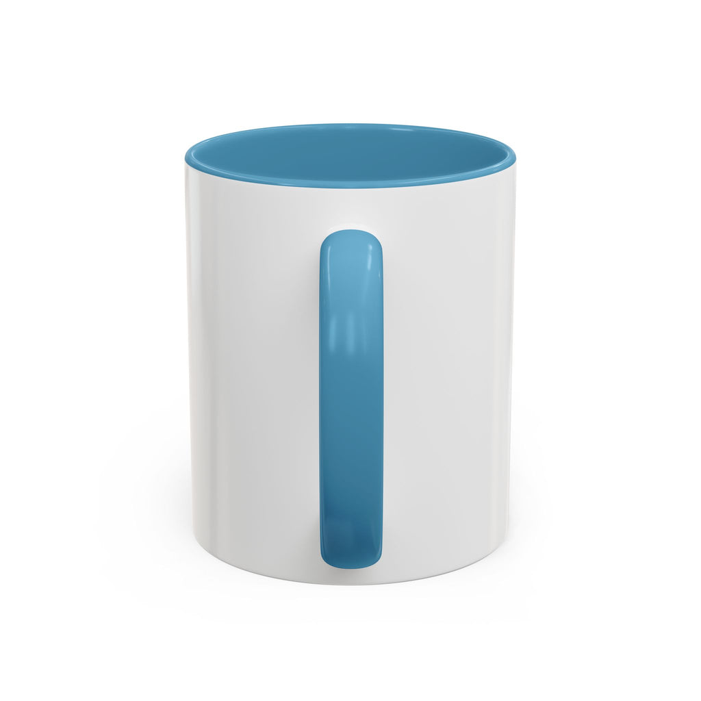 Rainbow Bow Accent Coffee Mug — Colorful Gift Mug for Her