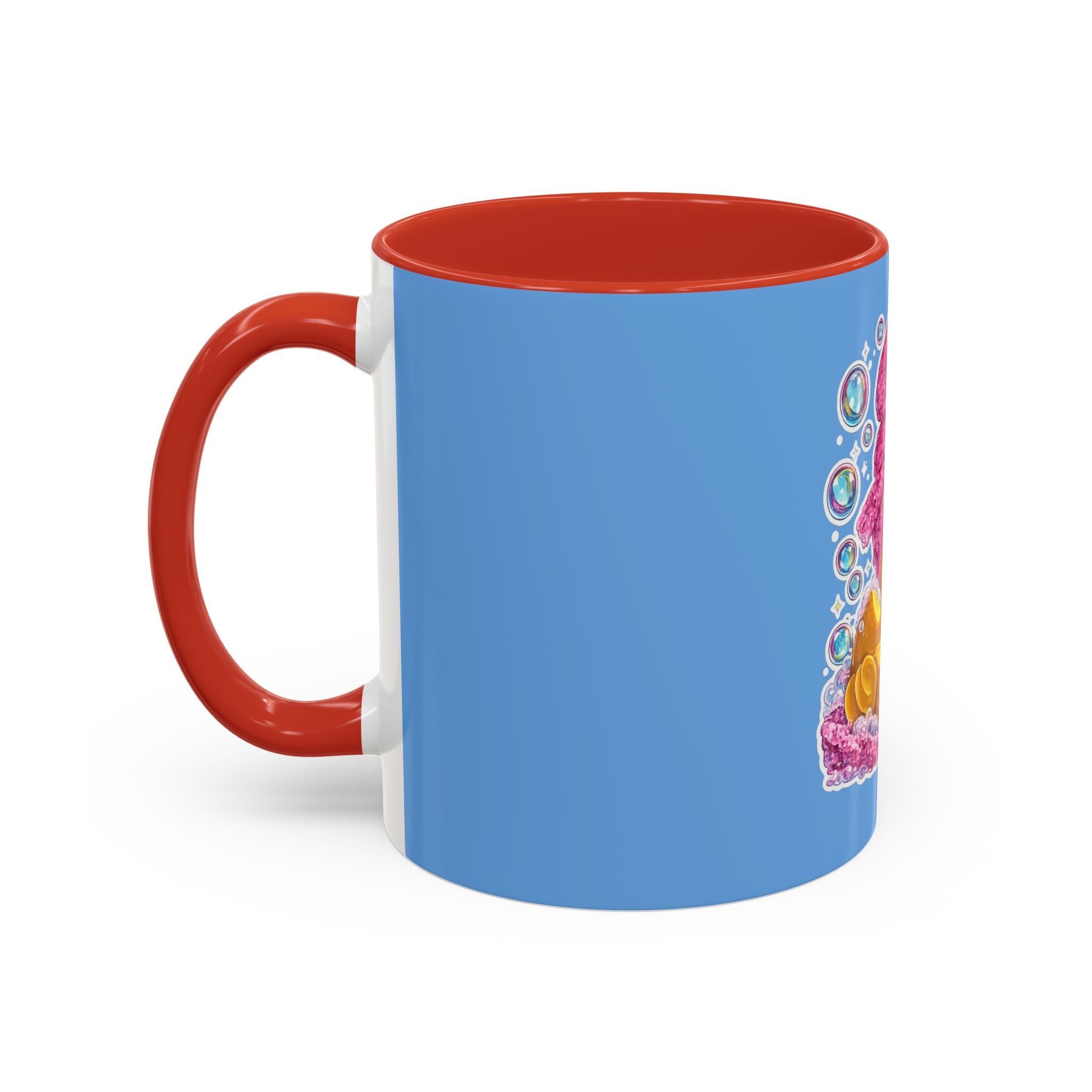 Rubber Duck Spa Coffee Mug — Cute Bath Time Bubble Design (11/15oz)