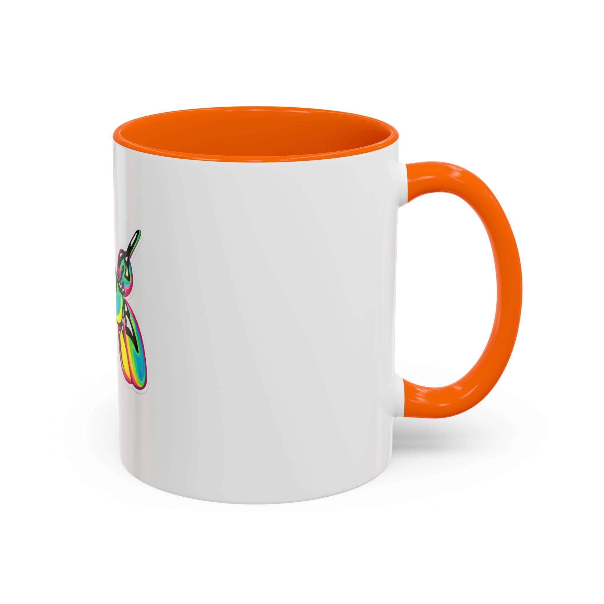 Colorful Balloon Dog Coffee Mug — Vibrant Pop Art Accent Mug (11/15 oz)