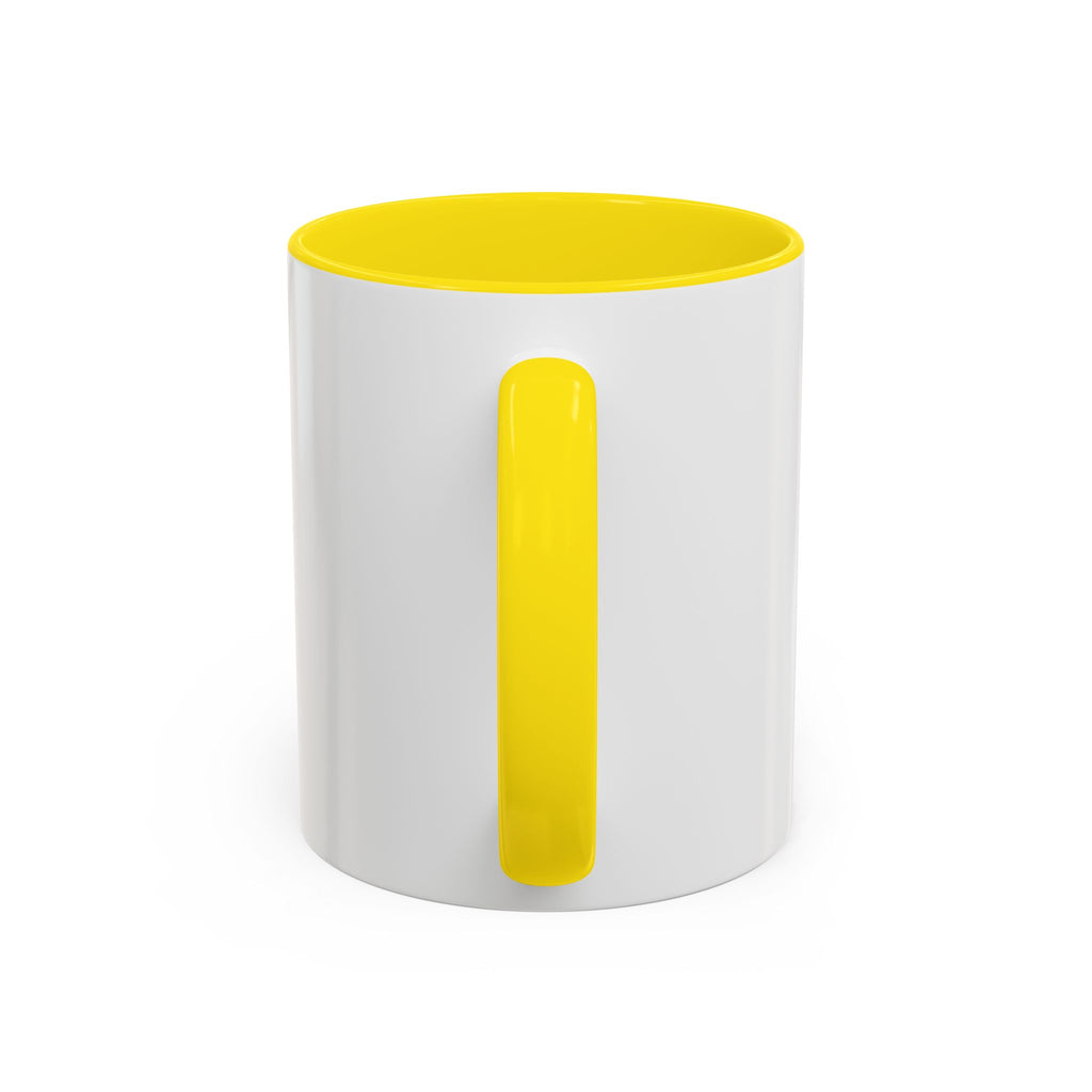 Rainbow Bow Accent Coffee Mug — Colorful Gift Mug for Her
