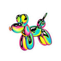 Colorful Balloon Dog Sticker — Colorful Cute Kiss-Cut Sticker for Laptops & Water Bottles