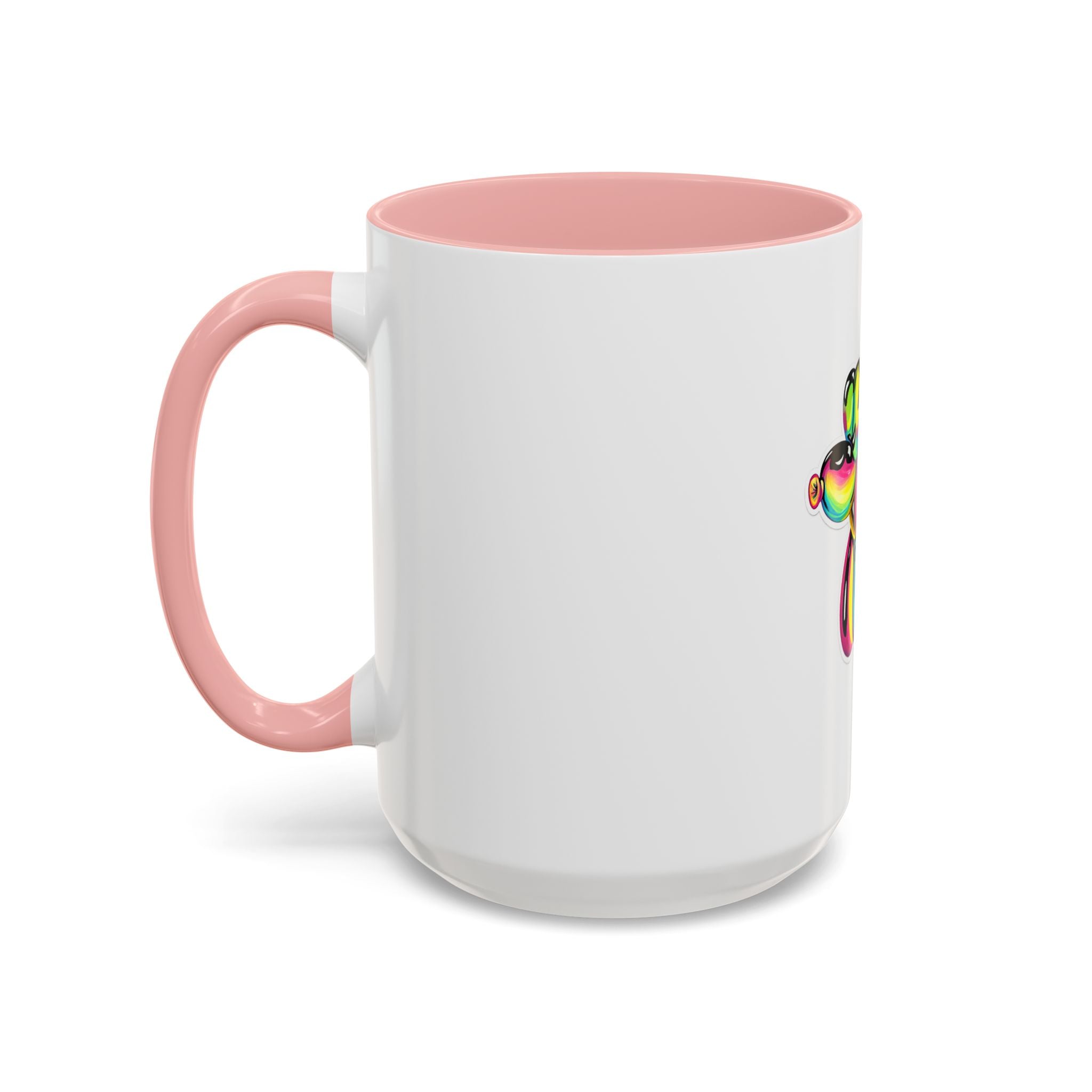 Colorful Balloon Dog Coffee Mug — Vibrant Pop Art Accent Mug (11/15 oz)