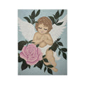 Cherub & Rose Velveteen Blanket