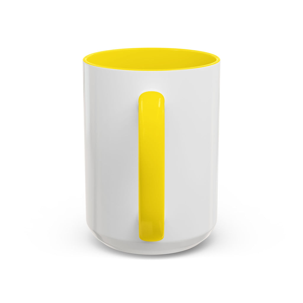 Rainbow Bow Accent Coffee Mug — Colorful Gift Mug for Her