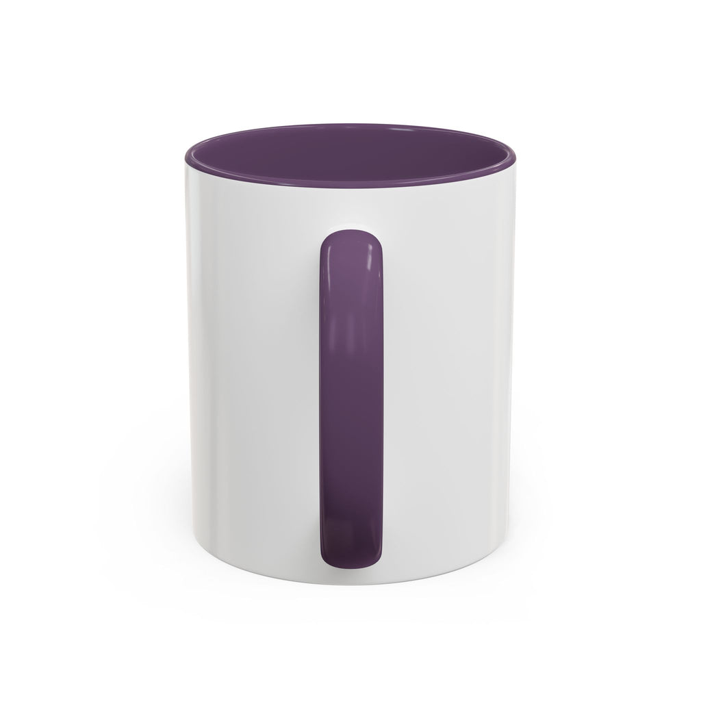 Rainbow Bow Accent Coffee Mug — Colorful Gift Mug for Her