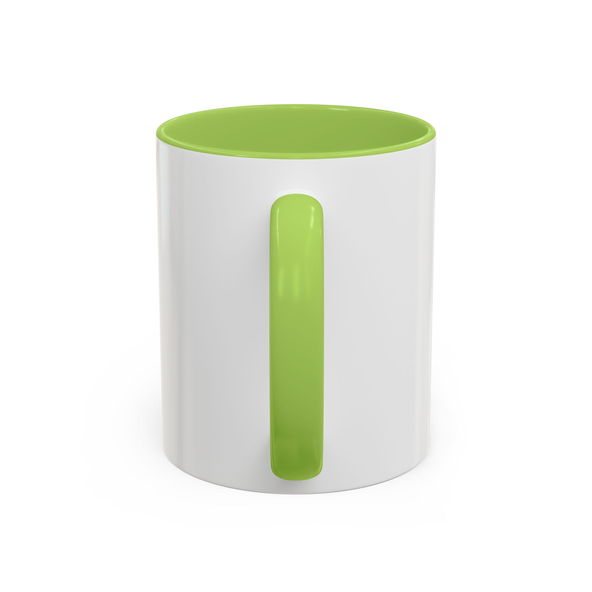 Rainbow Bow Accent Coffee Mug — Colorful Gift Mug for Her