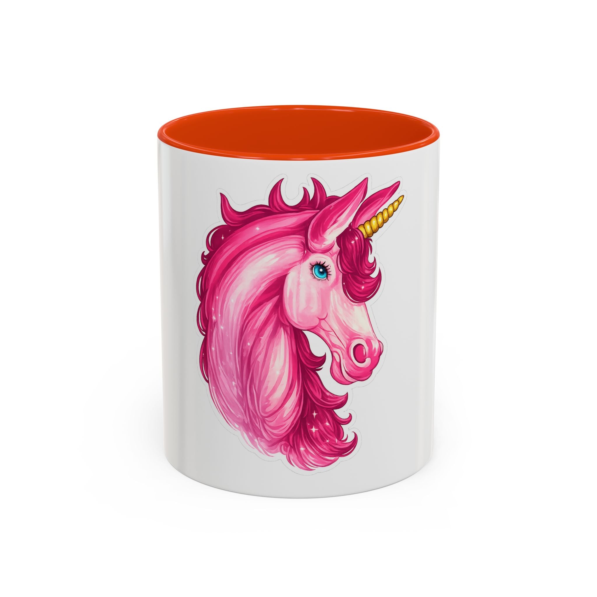 Pink Unicorn Mug — Colorful 11oz & 15oz Ceramic Coffee Cup