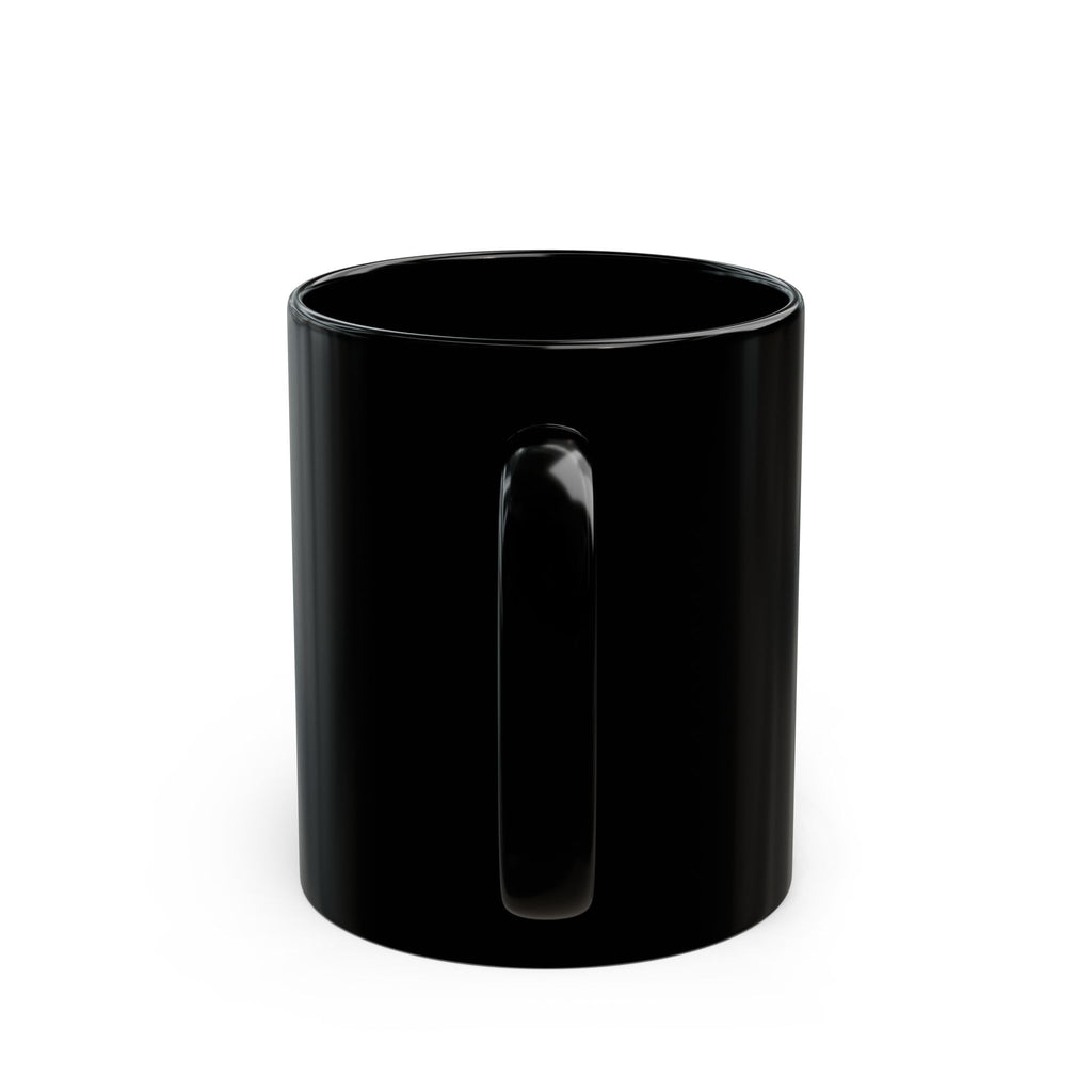 Black Rose Mug — Red Rose Floral Coffee Cup (11oz/15oz)