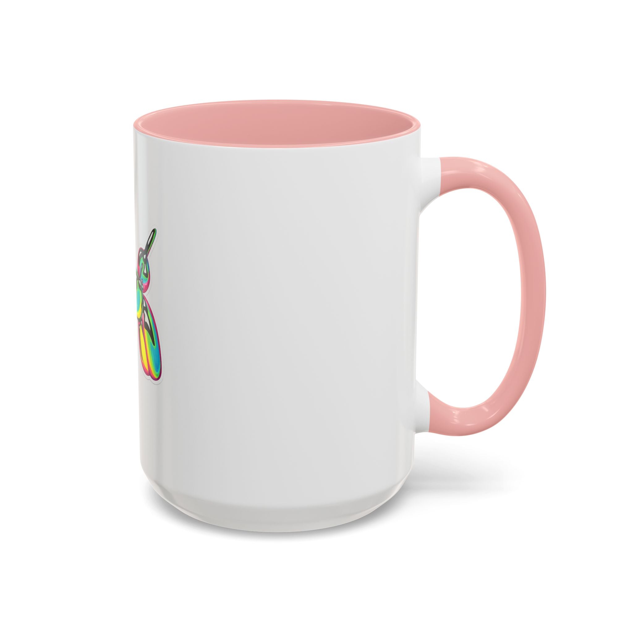Colorful Balloon Dog Coffee Mug — Vibrant Pop Art Accent Mug (11/15 oz)