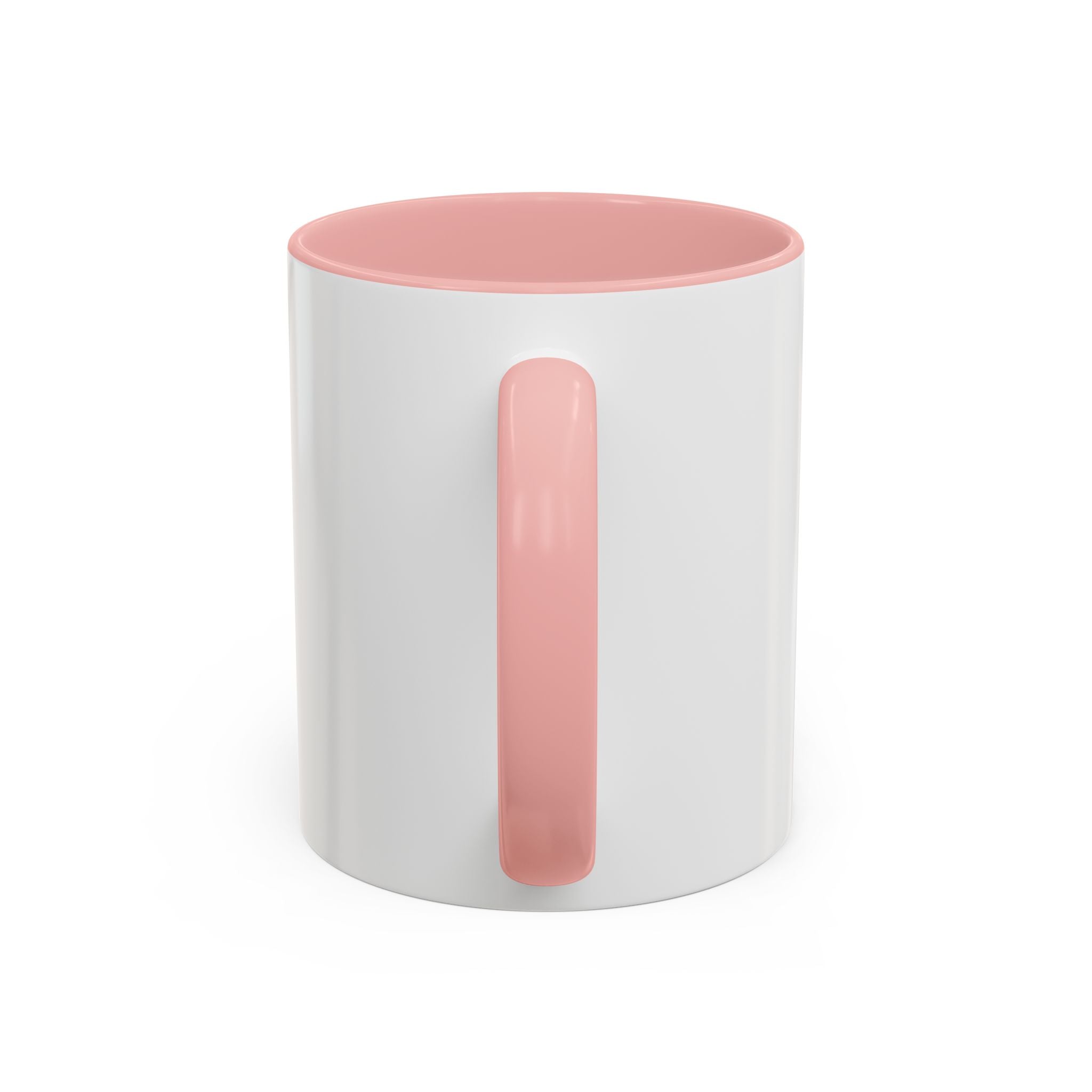 Rainbow Bow Accent Coffee Mug — Colorful Gift Mug for Her